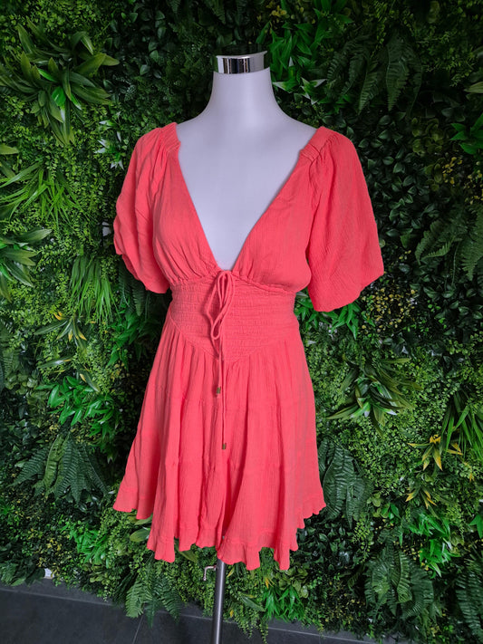 Second Hand Damen Free People Freizeitkleid Minikleid XS - Fashand
