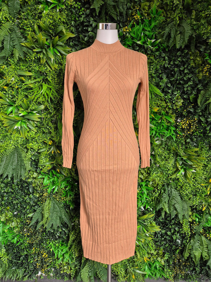 H&M Strickkleid Maxikleid XS - Fashand