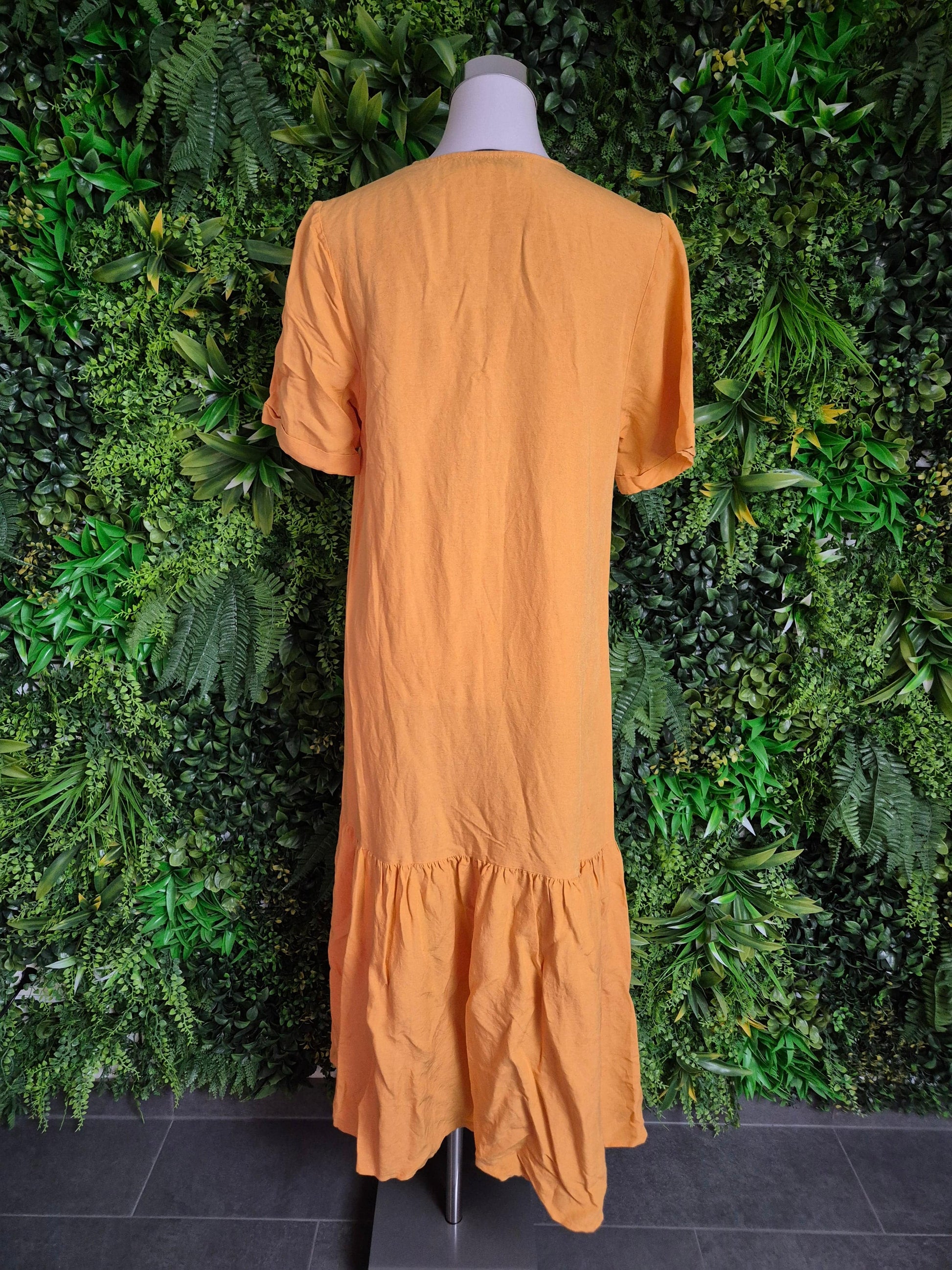 Second Hand Damen Hallhuber Tunikakleid Midikleid 34 - Fashand
