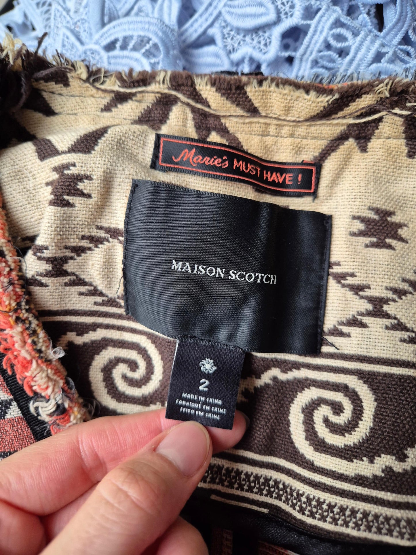 Second Hand Damen Maison Scotch Blazer Jacke 2 - Fashand