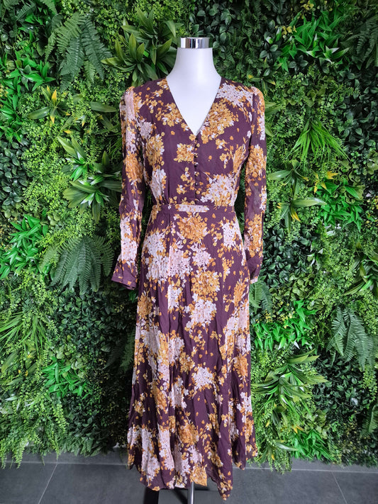 Second Hand Damen Massimo Dutti Kleid Maxikleid 36 - Fashand