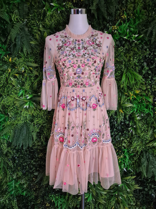 Second Hand Damen Needle & Thread Kleid Minikleid S UK8 - Fashand