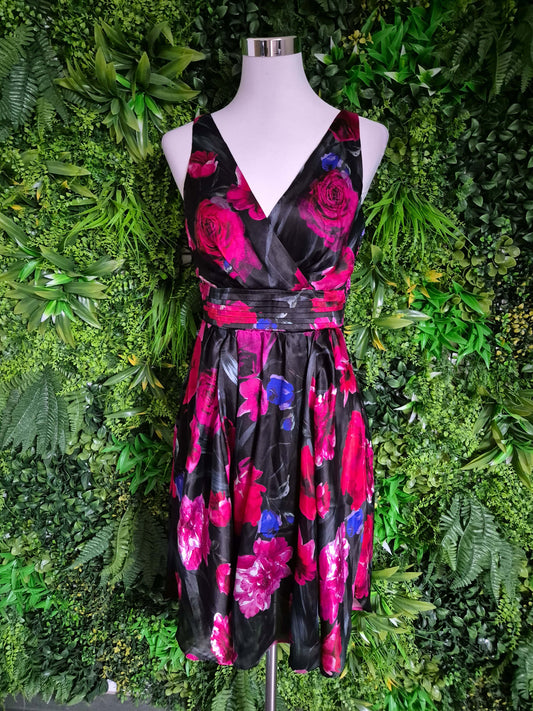 Second Hand Damen Orsay Seidenkleid Minikleid 38 - Fashand