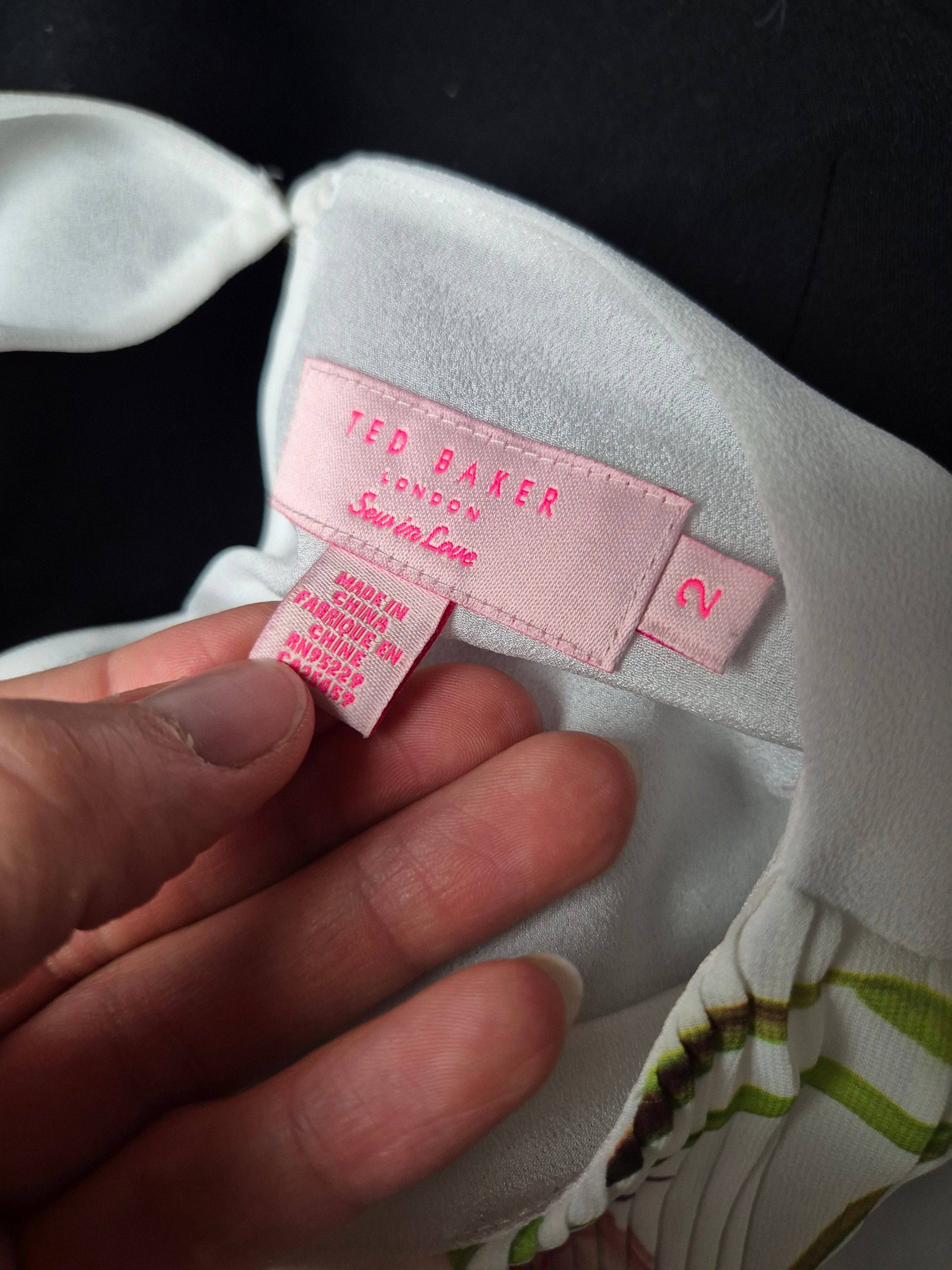 Second Hand Damen Ted Baker Bluse Oberteil 2 - Fashand