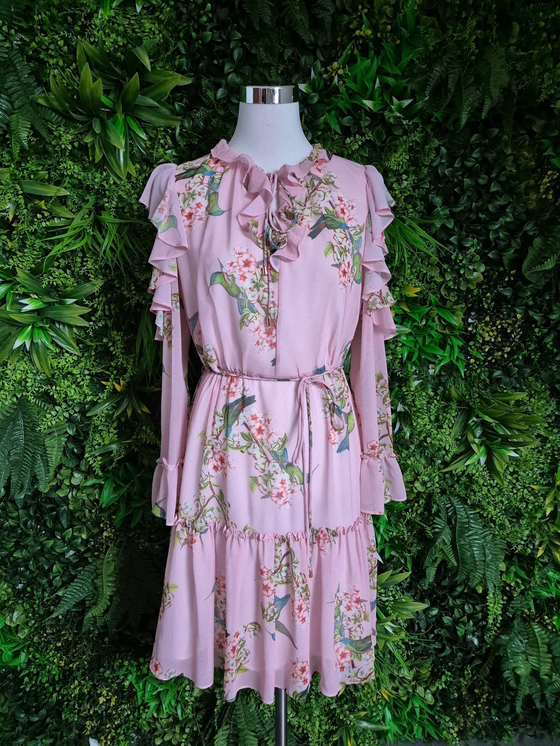 Second Hand Damen Ted Baker Cocktailkleid Kleid 38 2 - Fashand