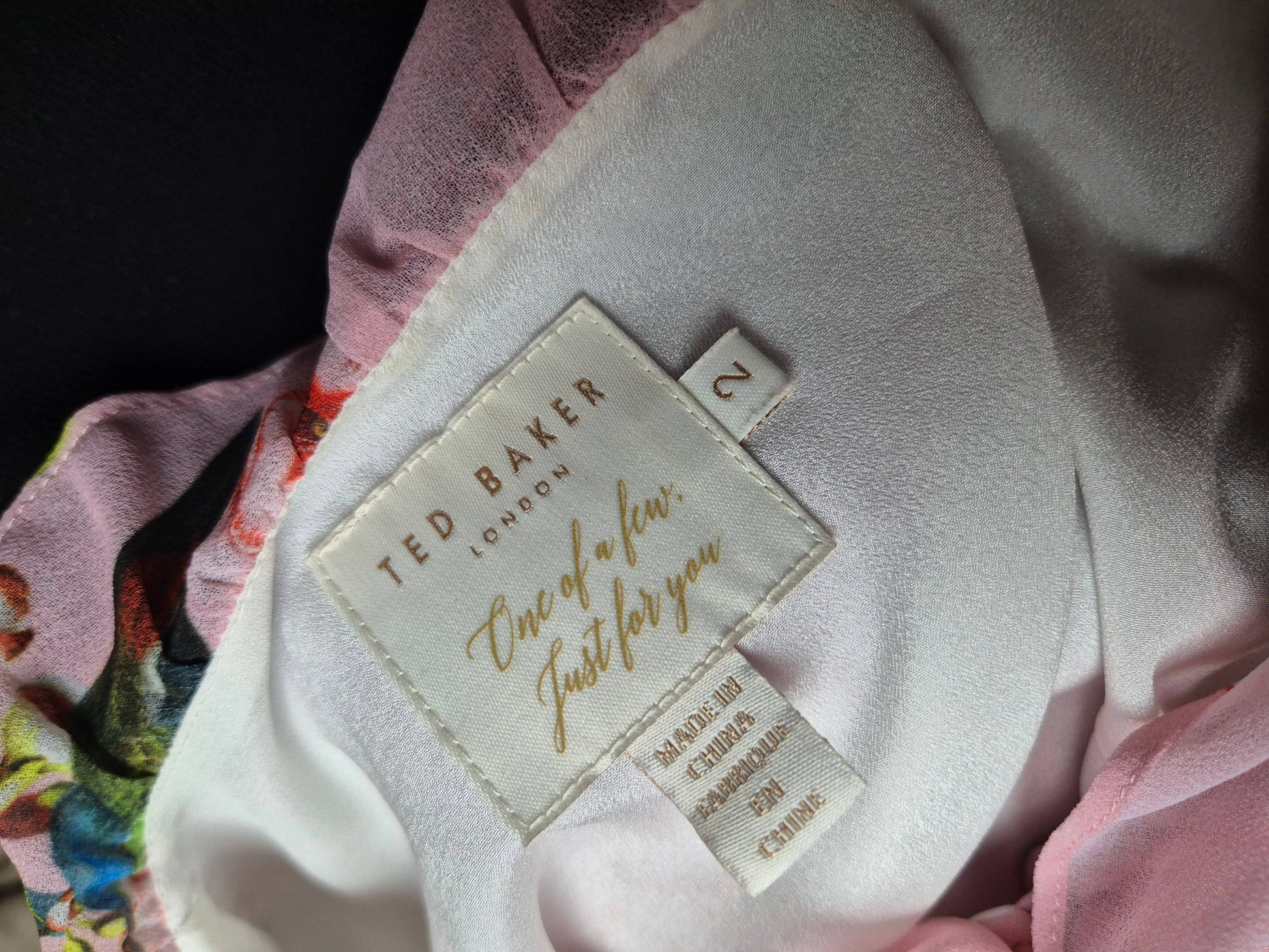 Second Hand Damen Ted Baker Cocktailkleid Kleid 38 2 - Fashand