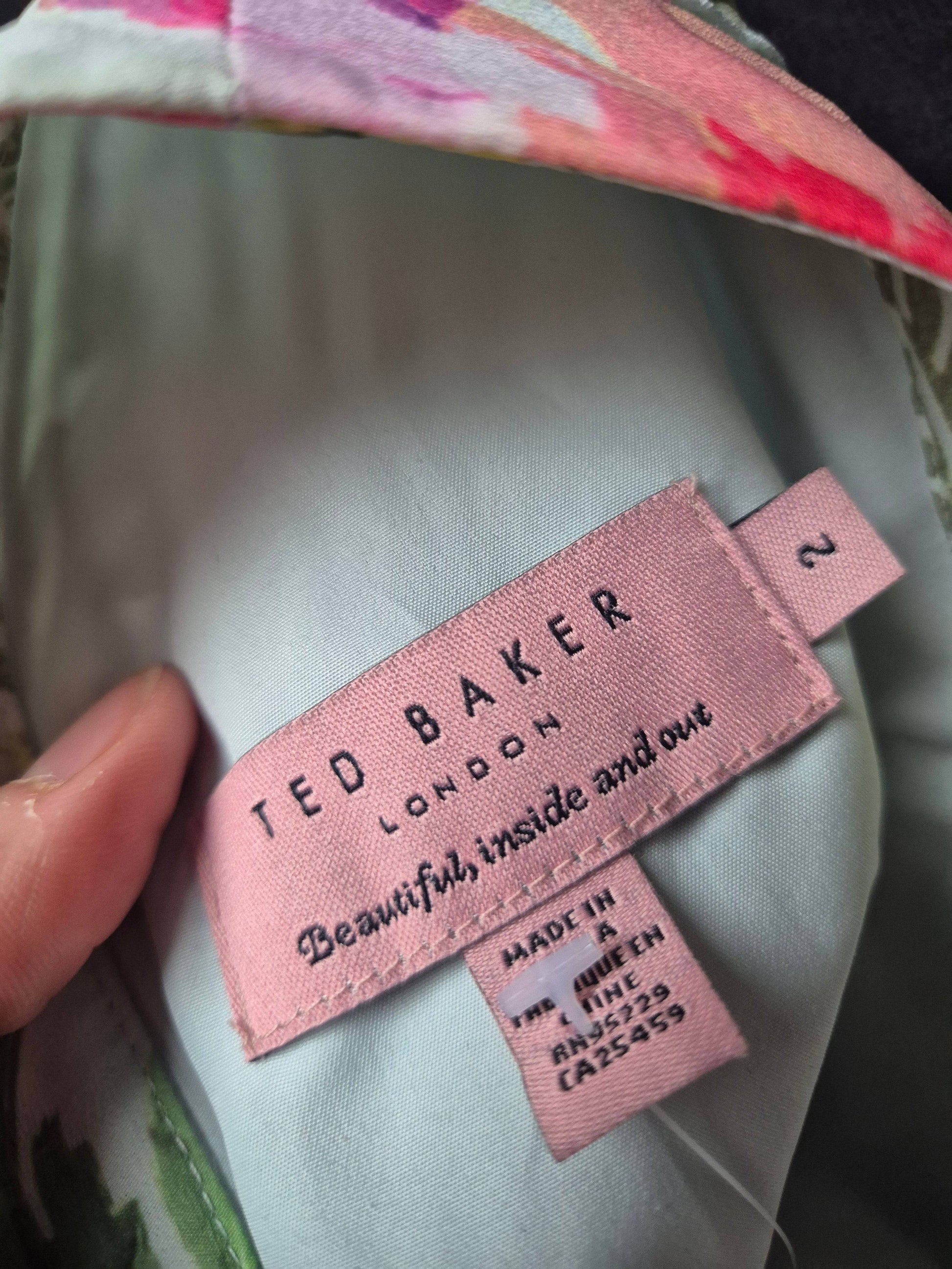 Second Hand Damen Ted Baker Cocktailkleid Minikleid 2 - Fashand