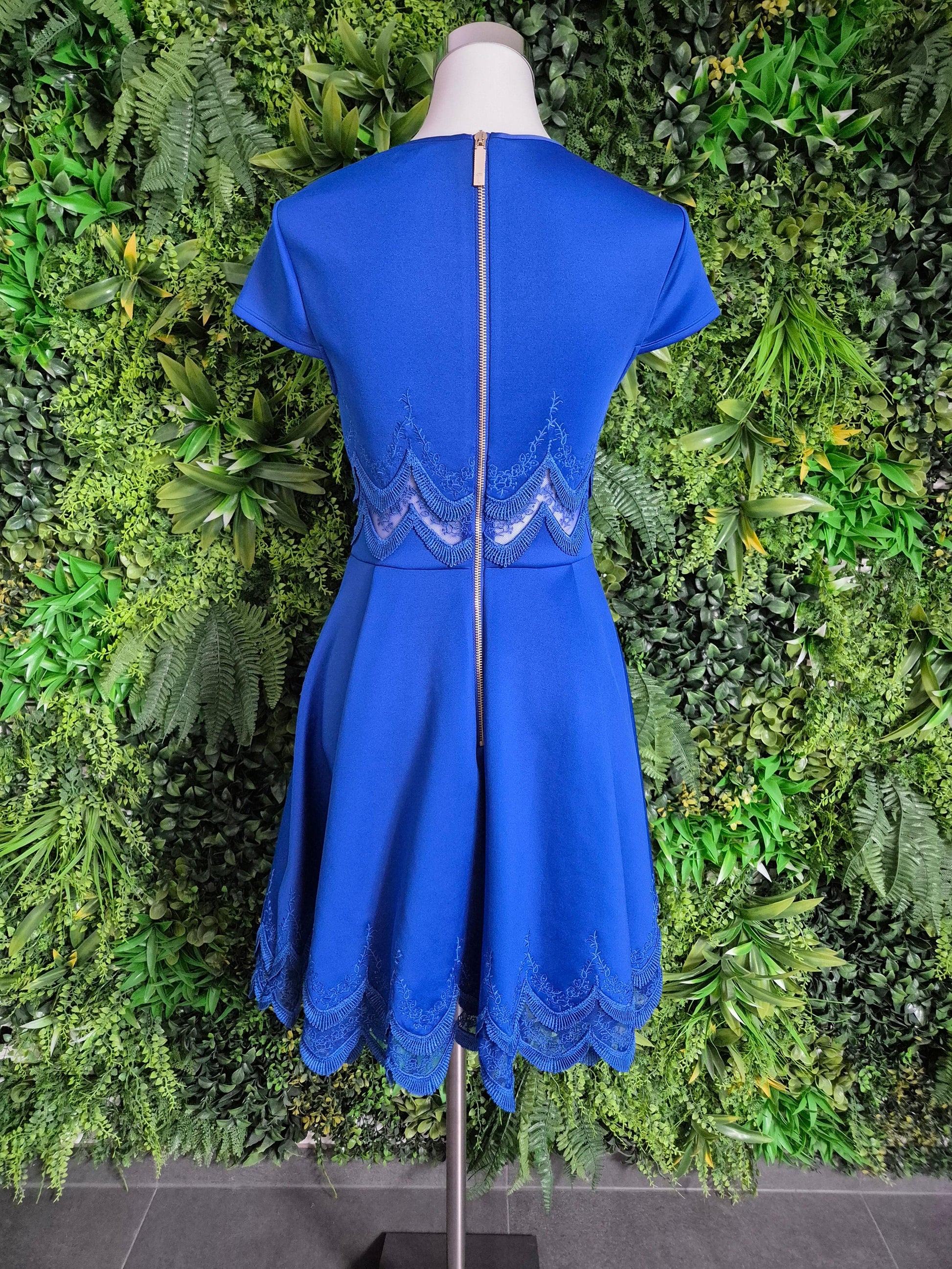 Second Hand Damen Ted Baker Cocktailkleid Minikleid 36 1 - Fashand