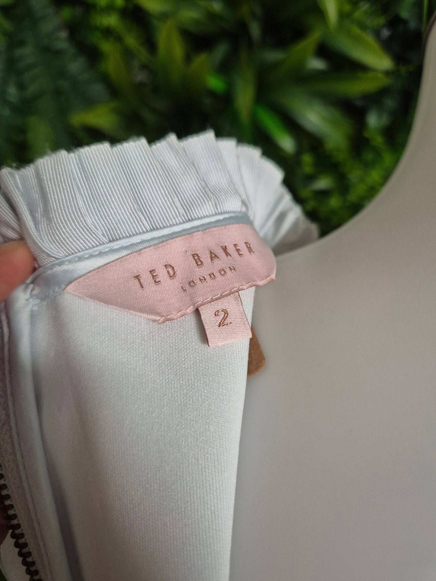 Second Hand Damen Ted Baker Cocktailkleid Minikleid 38 2 - Fashand