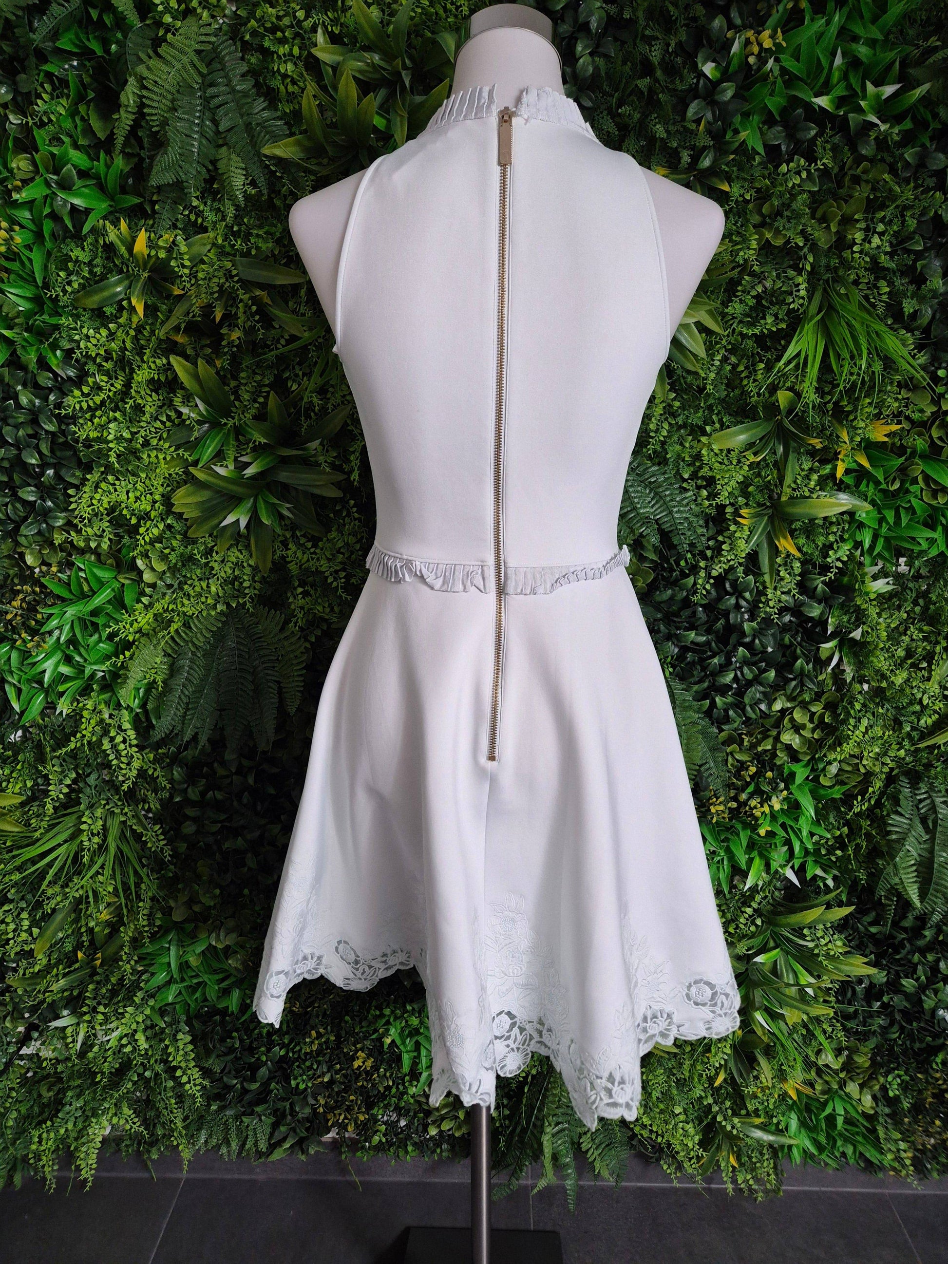 Second Hand Damen Ted Baker Cocktailkleid Minikleid 38 2 - Fashand