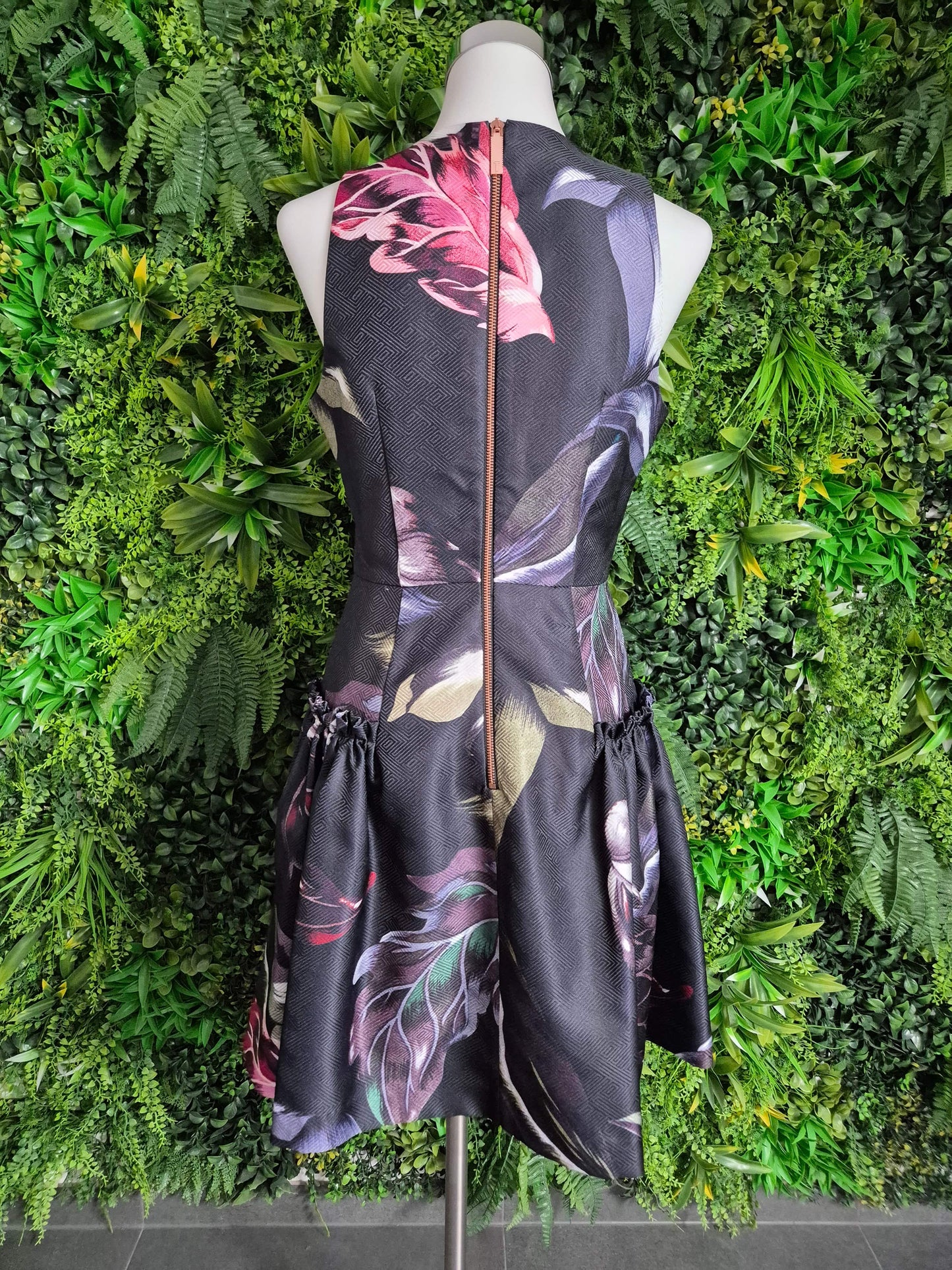 Second Hand Damen Ted Baker Cocktailkleid Minikleid 38 2 - Fashand