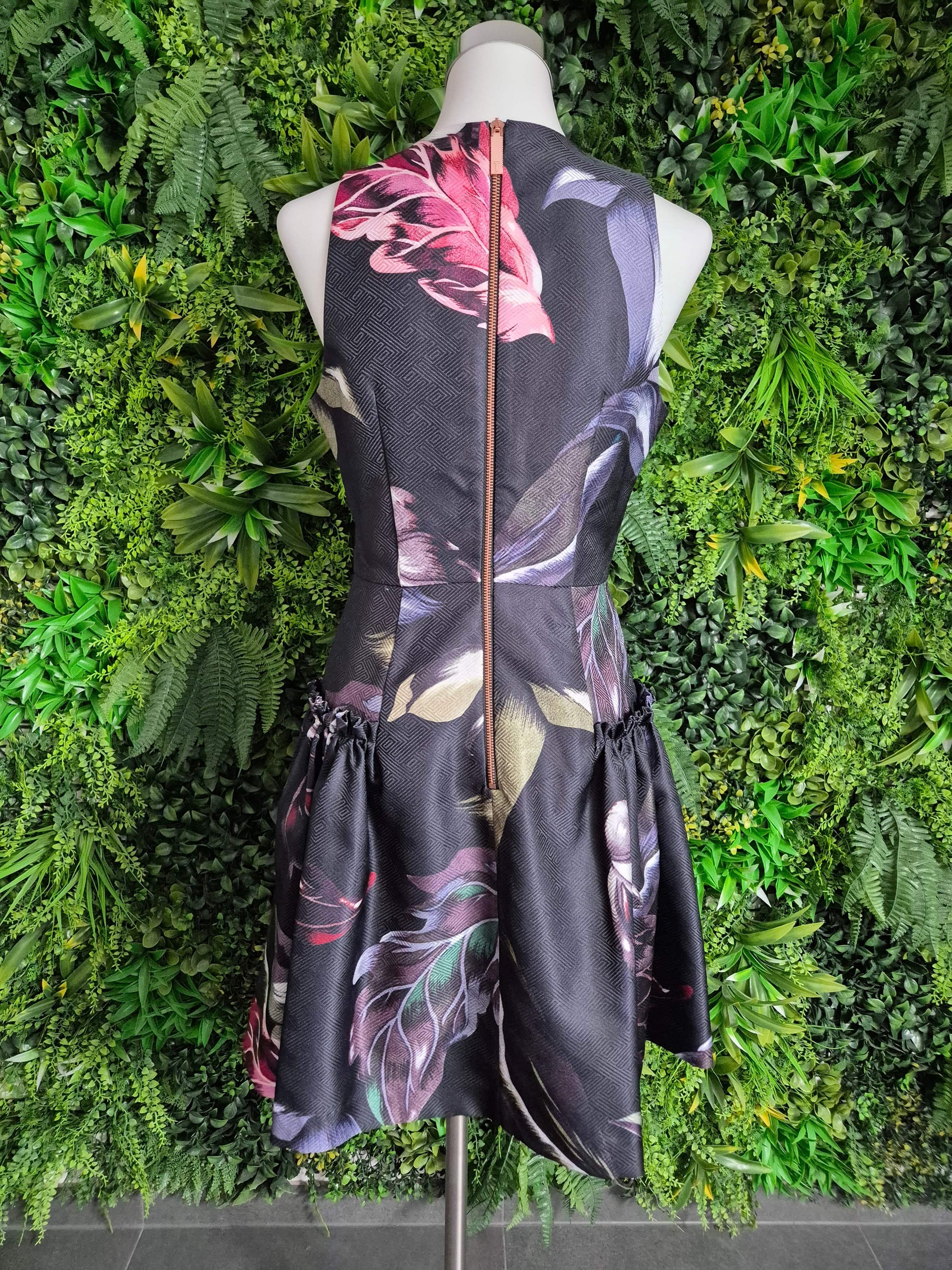 Second Hand Damen Ted Baker Cocktailkleid Minikleid 38 2 - Fashand