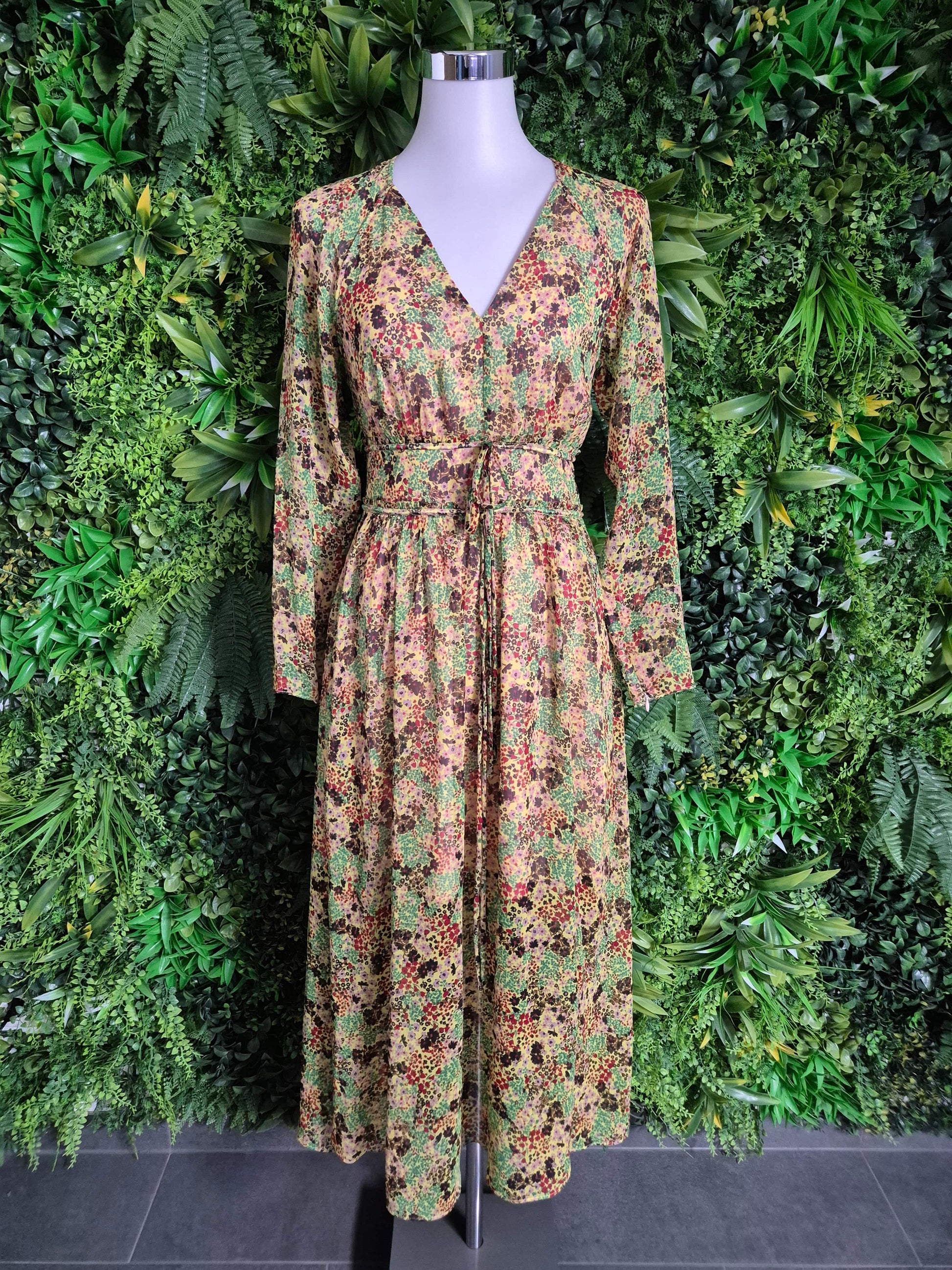 Second Hand Damen Ted Baker Kleid Midikleid S 1 - Fashand