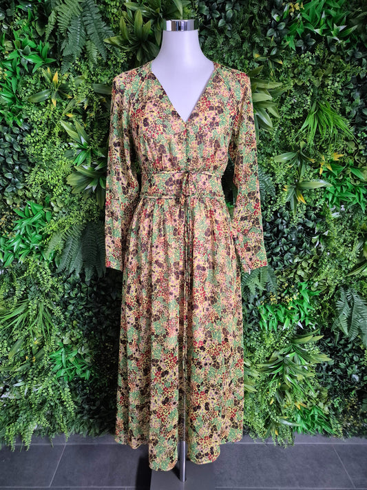 Second Hand Damen Ted Baker Kleid Midikleid S 1 - Fashand