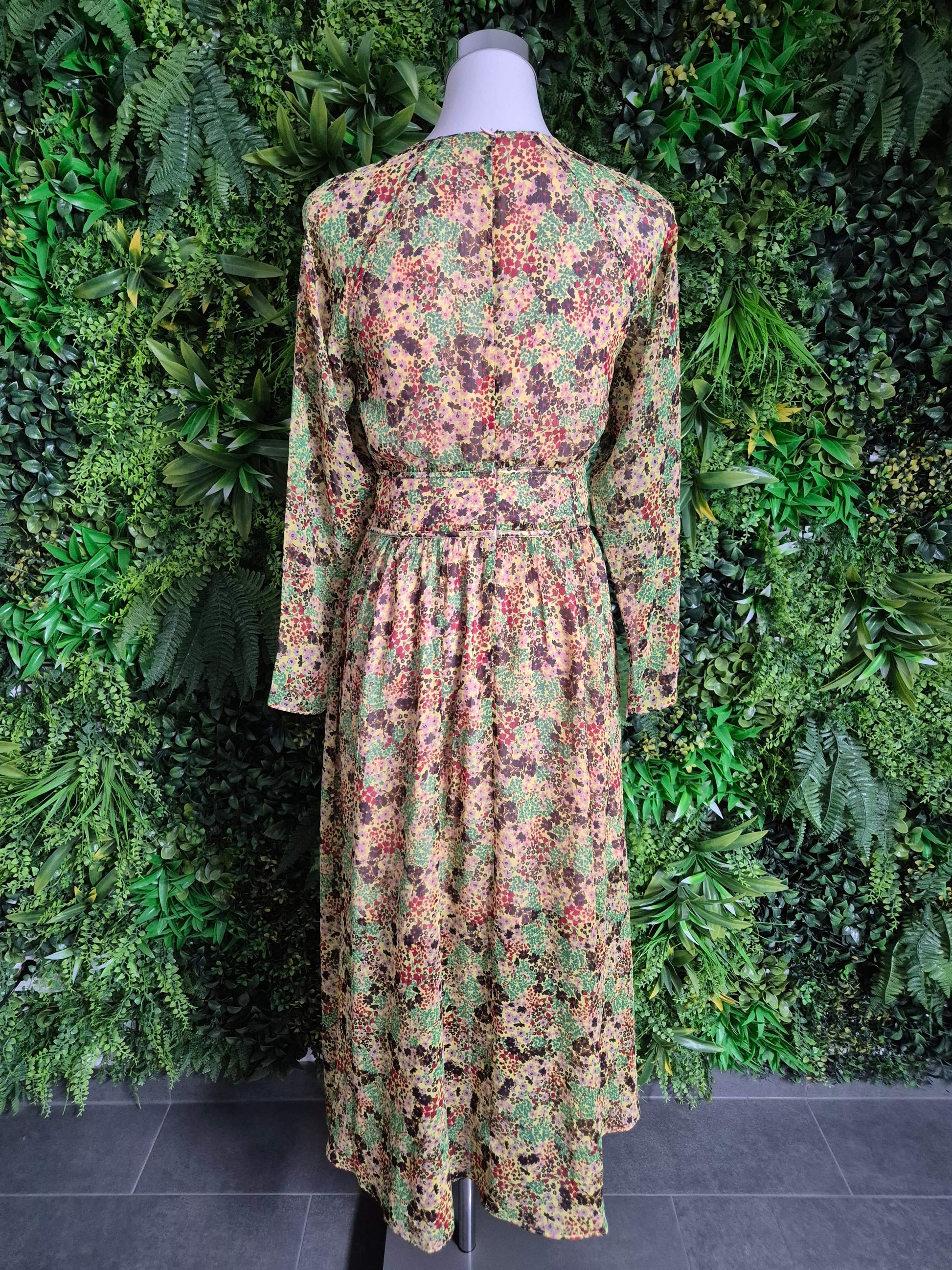 Second Hand Damen Ted Baker Kleid Midikleid S 1 - Fashand