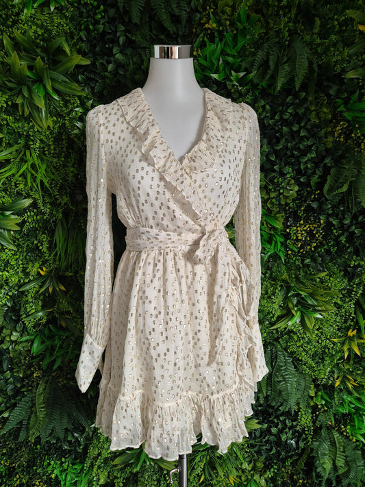 Second Hand Damen Zimmermann Wickelkleid Minikleid 0 - Fashand